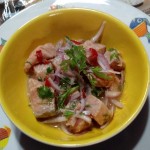 Ceviche de salmão