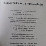 A Diversidade da Humanidade (Clarissa Escosteguy)